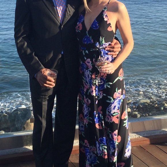 Yumi Kim Silk Maxi Wrap Dress - Picture 2 of 5